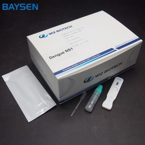 professional factory for Banana Powder Makeup - Diagnostic Kit (Colloidal Gold) for Dengue NS1 Antigen – Baysen
