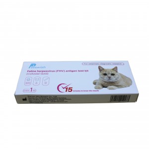 Feline Herpesvirus FHV antigen test kit