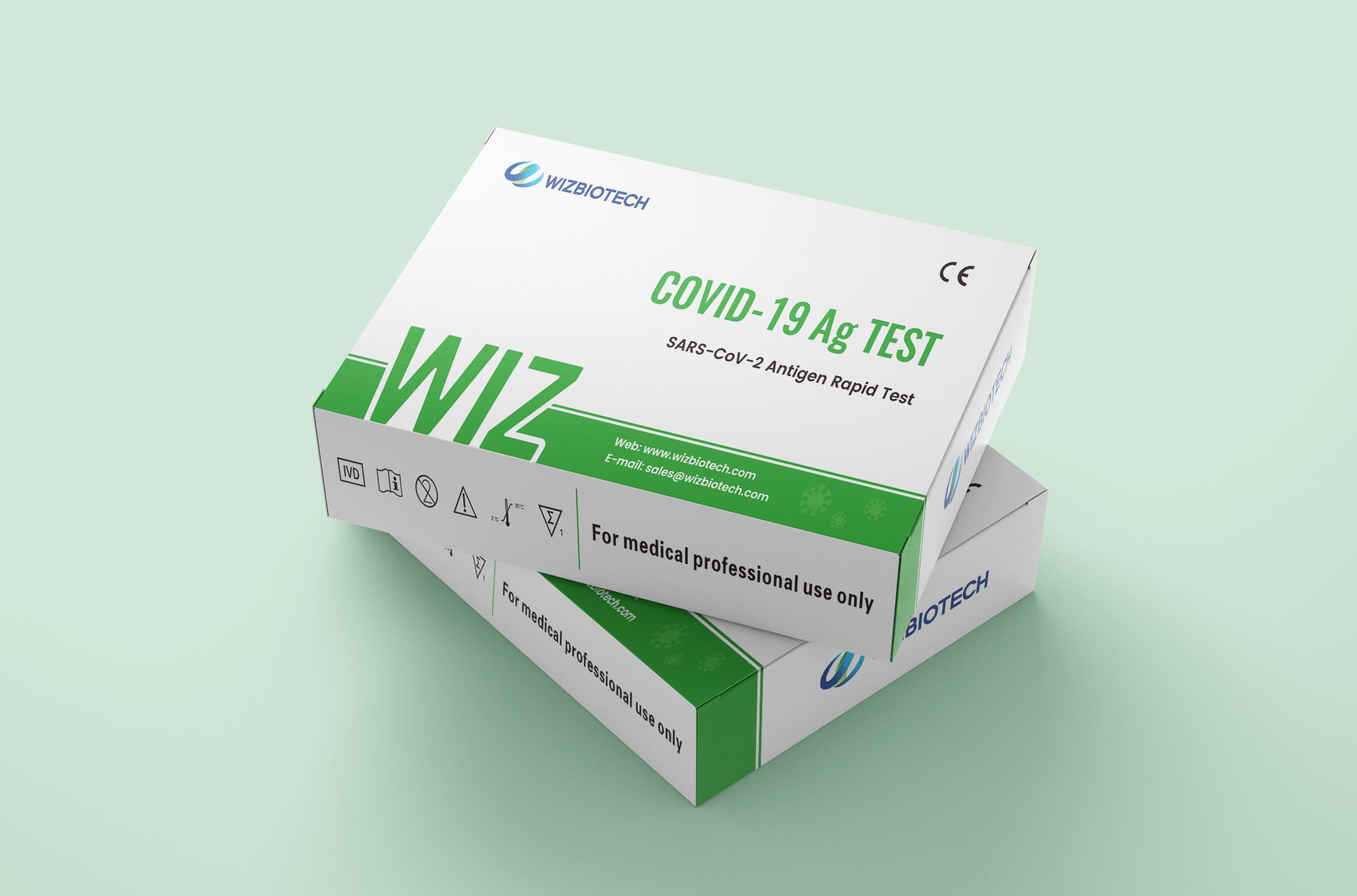 Test rapide unique d'antigène Covid-19