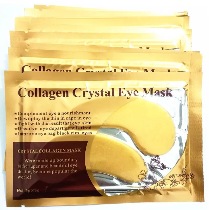 High Quality Skin Care Gold Collagen Mosturizing Hydrogel Eye Masks for Dry Eyes