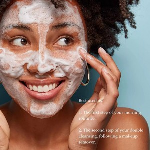 Wholesale Discount Starplex or Custom Logo Organic Olive Oil Skin Moisturizing Facial Foam Coconut Oil Cleanser Face Wash