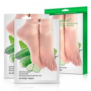 Discount Price Private Label Foot Masks Peeling Away Calluses Make Your Foot Baby Soft Smooth Foot Peel Mask