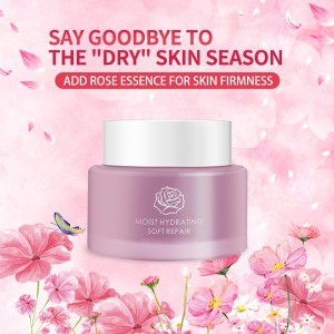 Reliable Supplier Private Label Face Care Cosmetics Rose Blossom Whitening Moisturizing Facial Mask
