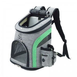 Mesh Breathable Sab nraum zoov Mus Ncig Tsiaj Carrier Backpack