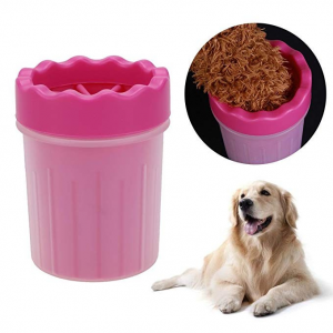 2-en-1 Silicone Portable Dog Feet Cleaner Paw Plunger