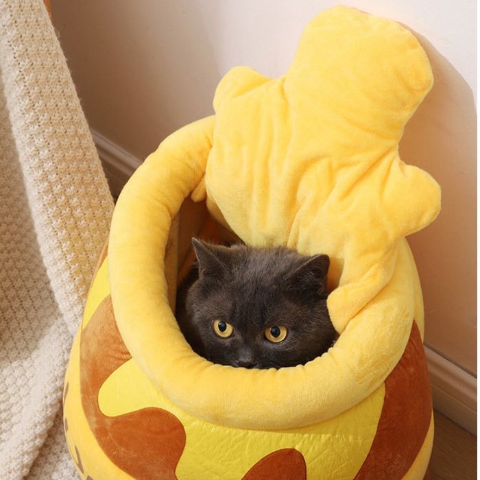 Cotton nest cute honey pot pet sleeping bag