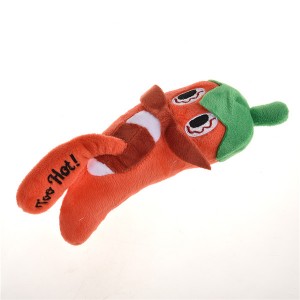 Անհատականացված ապրանքներ Արտադրող Պլյուշ ճռռացող շների խաղալիքներ Փոքր կենդանիների բամբակյա կենդանիների խաղալիքների հավաքածու Dog Chew Toy