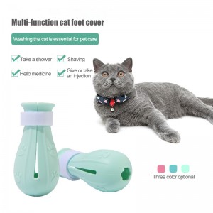 Anti-Scratch Adjustable Cat Feet Claw Covers Shoes