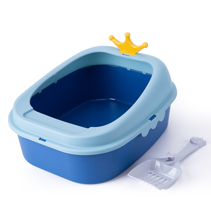 Crown and Mermaid Cat Litter Box (1)