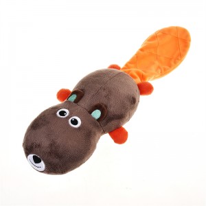 غير سامان Fox Animals Interactive Squeaky Toys with 2 Squeakers