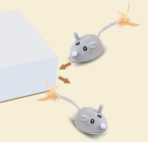 Samodejna pametna miška Kitten Mice USB Charge Cat Puzzle Igrače na debelo