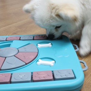 Интерактивни играчки за обогатяване на лакомства за кучета за големи, средни и малки кучета, обучение на IQ
