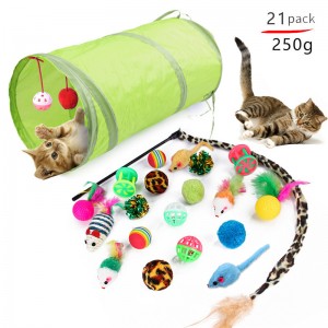 Interaktyvūs kačių žaislai Kačiukų žaislų rinkinys