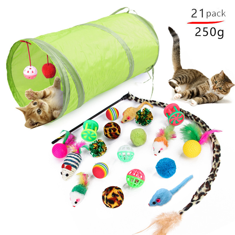 Set interaktivnih igračaka za mačke Kitten Toys