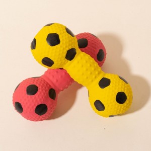 Мультяшна форма тварини Squeaky може гризти стійкі до укусів латексні іграшки для собак