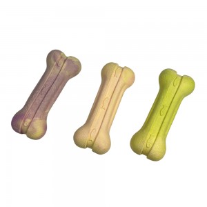 Gemischte Farbe Tpr Kauhundespielzeug Saubere Zähne unzerstörbarer Spielzeughund im Großhandel