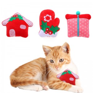 Veleprodaja prilagođenih mačjih plišanih jastuka za bacanje igračaka za mačke