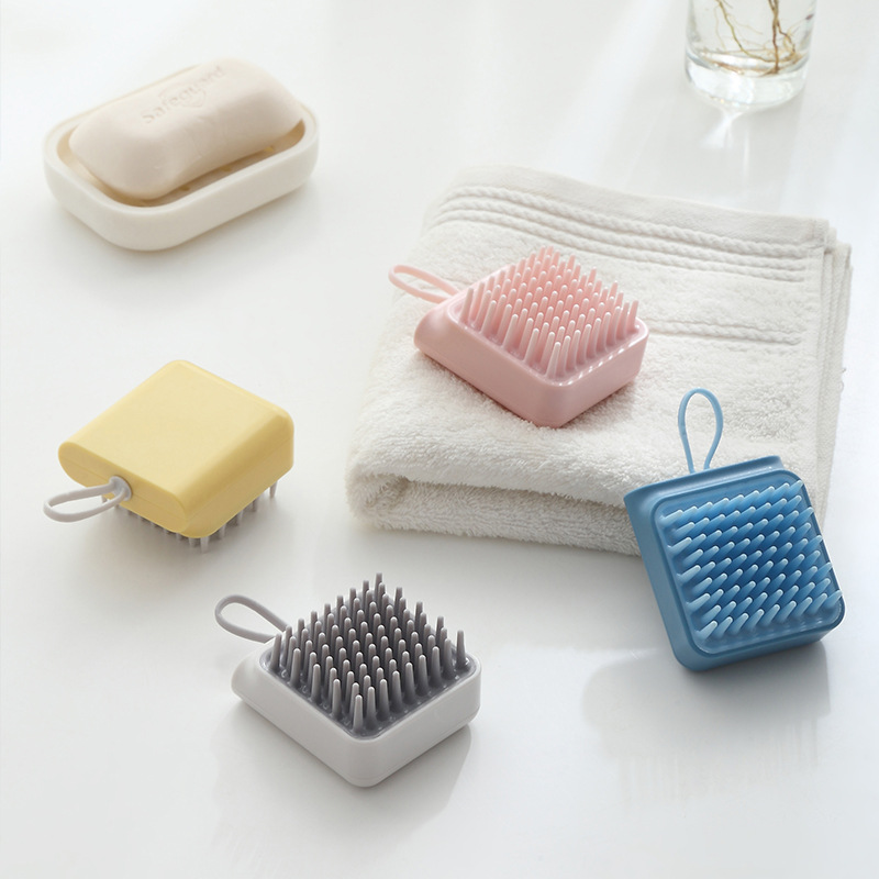 Plněné tělové mytí masážní čistící kartáček pro domácí mazlíčky