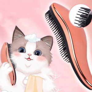 pet comb remove floating hair knot dog comb