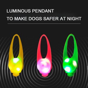 Night Walking Camping LED Dog Collar Tag