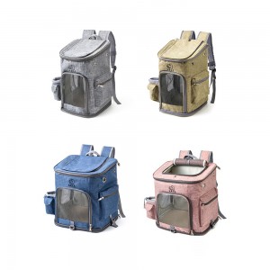 Supply ODM China Portable Comfort Soft Sided Dog & Cat Pet Carrier Bag