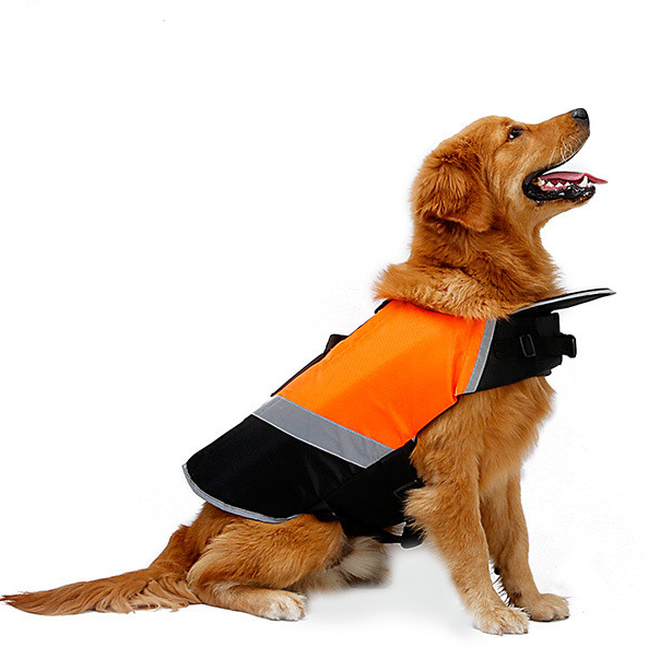 Reflective Waterproof Summer Pet Undershirt Swimming Life Vest