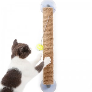 Sucker stående sisal Cat Tickle leksak Husdjursleksaker