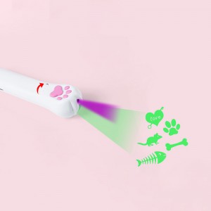 Wskaźnik laserowy LED, interaktywne zabawki laserowe dla kotów