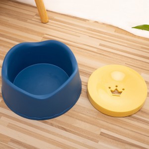 OEM Customized Durable Portable Outdoor Silicone Cat Food Feeder Bowl Dog