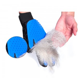 OEM Supply Pet Combs Glove Cat Grooming Glove Dog Comb for Cats Clean Massage Hair Remover Brush