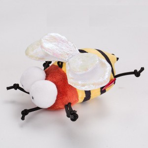 Insects shape Chirping Toy Electric Plush Sounding cat Toys