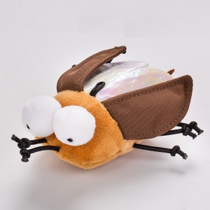 Insekte vorm Chirping Toy Electric Plush Sounding Cat Toys