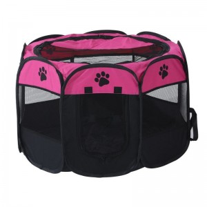 Portable Foldable Pet Exercise Playpen Tents Dog Kennel
