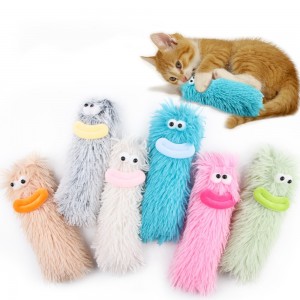 Interactive play easy to clean plush catnip toys