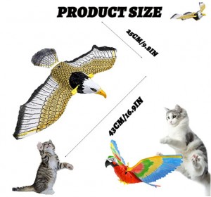 Paukščių rišimo klasės interaktyvūs kačių lazdelių griebtuvai naminių gyvūnėlių žaislai