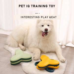 Pet Dog IQ training interactive slow eating food puzzle dog toy