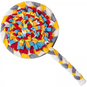 وسادة أنف طويلة الأمد من Lollipop لتمارين الذكاء ولعبة تفاعلية للكلاب
