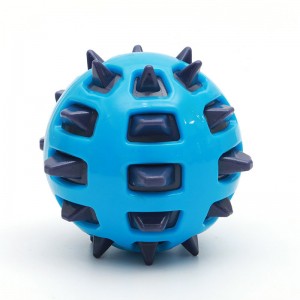 TPR farebne zladené hračky pre psov Thorn Ball