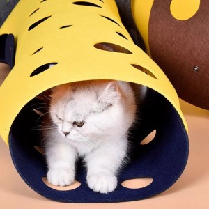 2019 მაღალი ხარისხის 2022 New Arrival Cat Toy Hot Sale Funny Spring Bird Interactive Training Pet Cat Ball Toys with Suction Cup