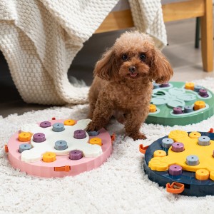 Загатка за обука на куче IQ Игра Диспензер за збогатување и обука Играчки за кучиња