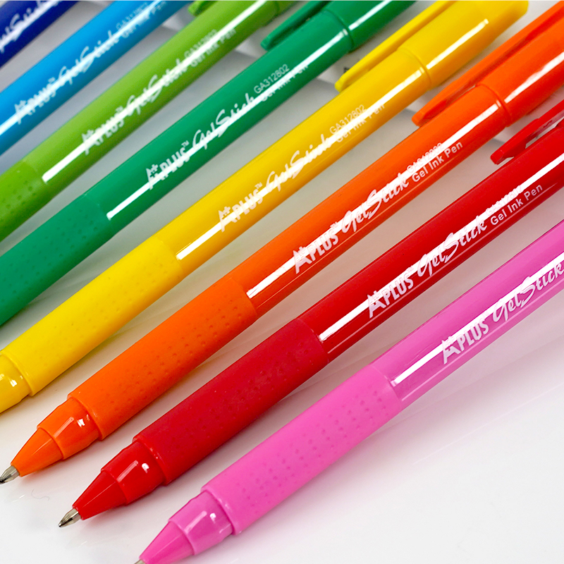 0.7mm/0.5mm Color Gel Pen for Student Black Gel Ink Pens, Black Ink Gel Pens