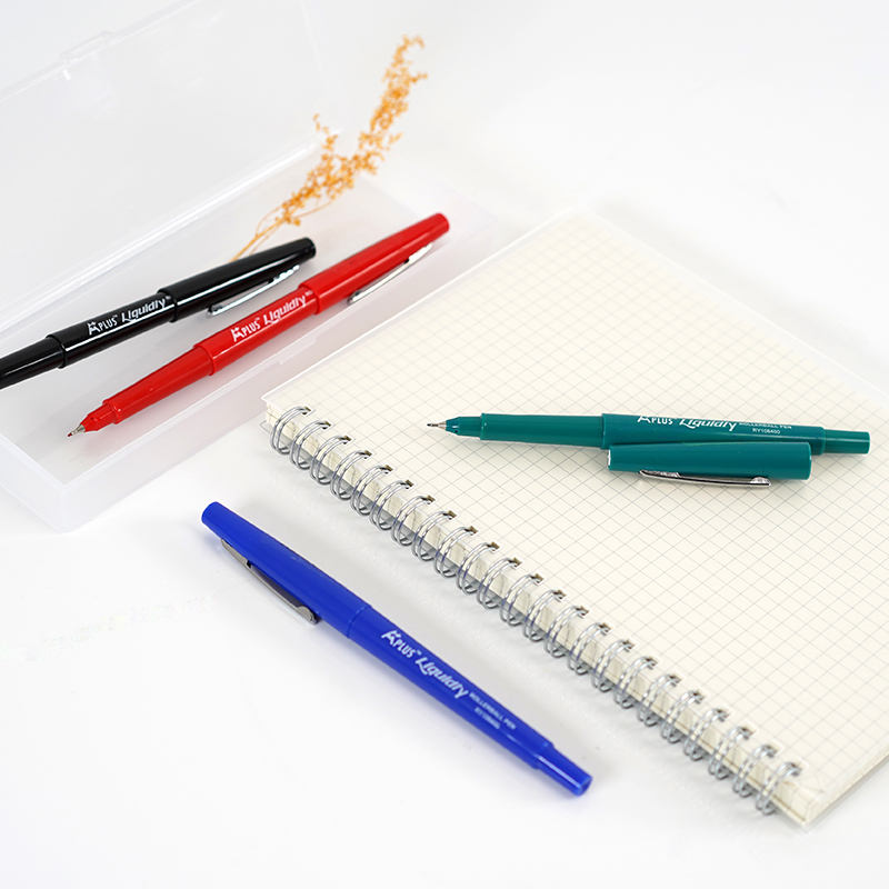 Metal Resin Tip/Resin Tip/Roller 0.7 mm/0.5 mm Liquid Ink Fine Liner Pen,for Home Office School