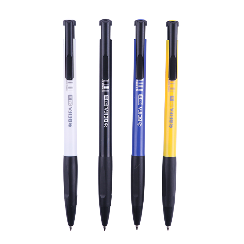Classic 0.7mm Pressed Ballpoint Pen with Pocket Clip