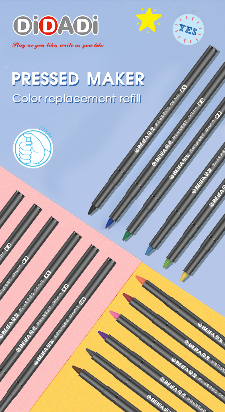 12/24/36 цветов/набор DIY набор маркеров с двумя наконечниками разных цветов