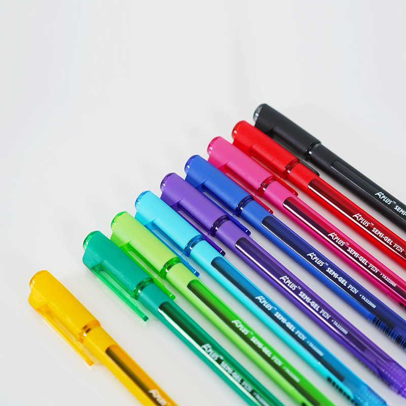 1.0mm/0.7mm Gel Pen Roller Tip/Needle Tip,12 Count