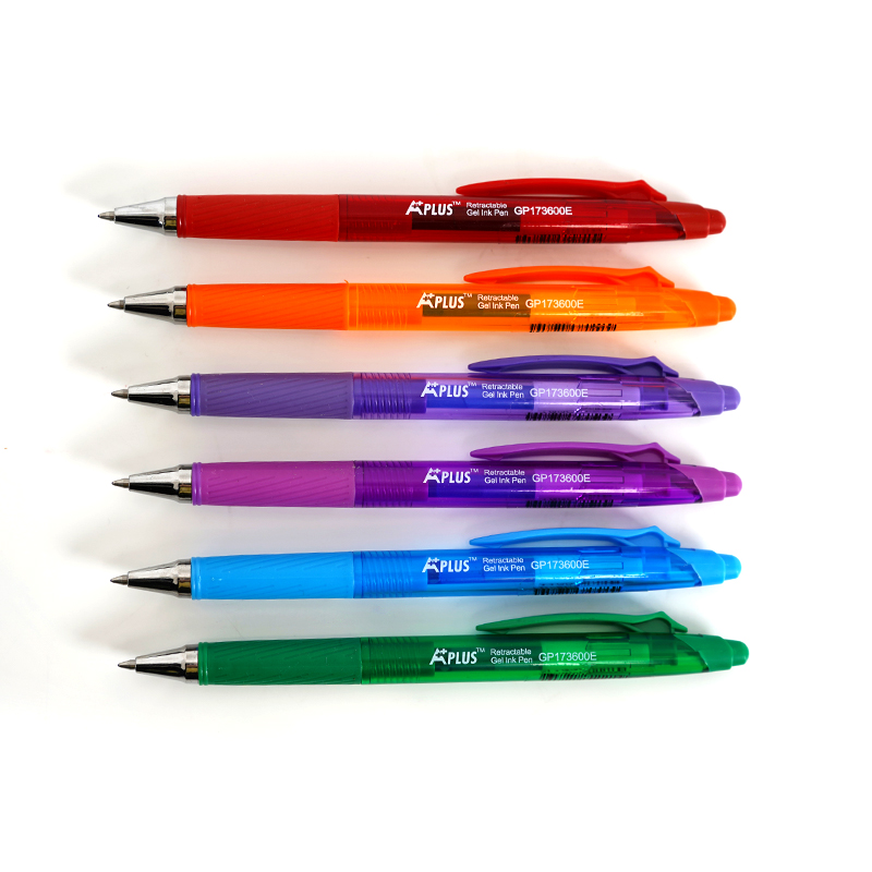 0.7mm/0.5mm Erasable Gel Ink Pen Blue Ink with Soft Grip for Students