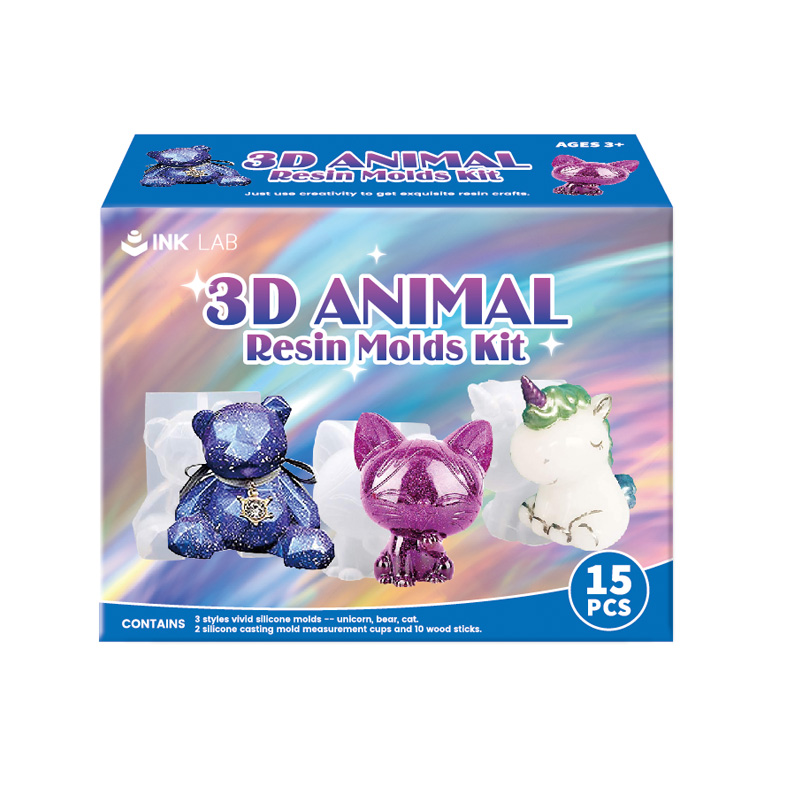 3D Animal Resin Molds Kit
