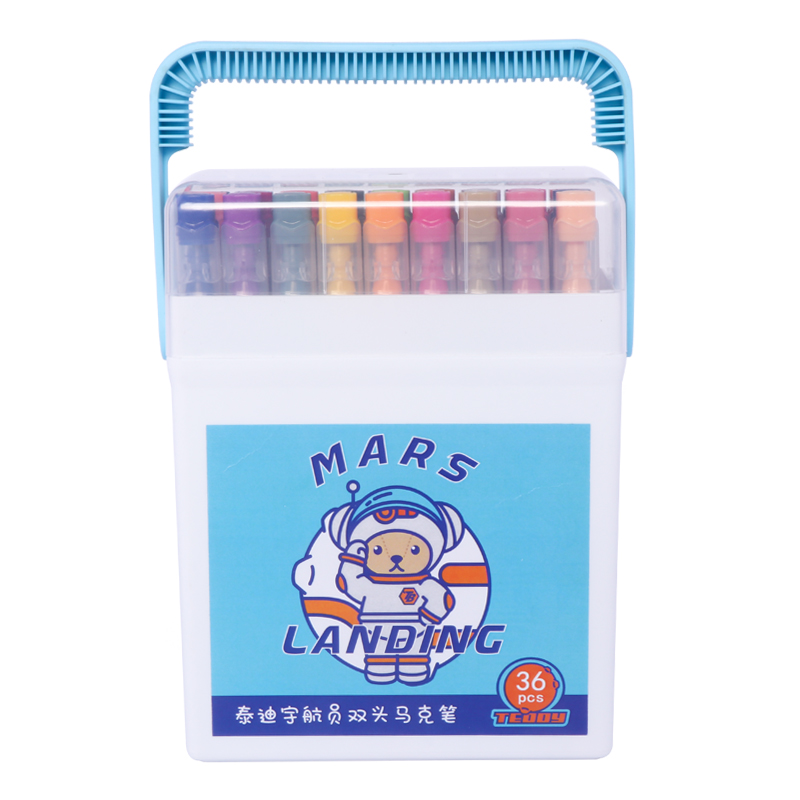 Astronaut Teddy 24&36 Colors Dual Tip Painting Marker