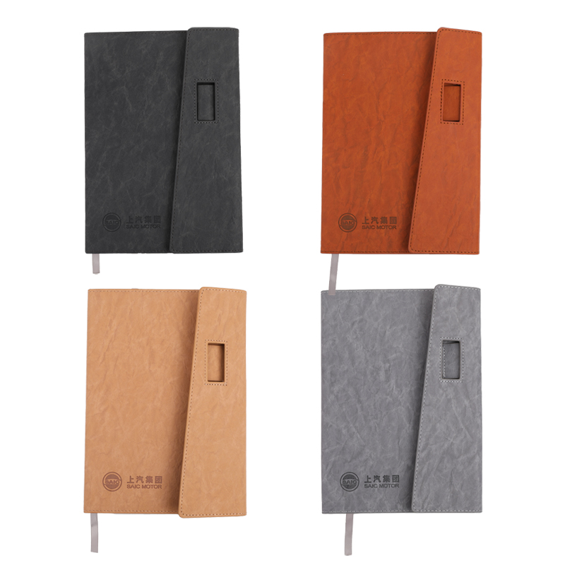 Unique Cover Design Business Notebook Set with 80g Offset Paper