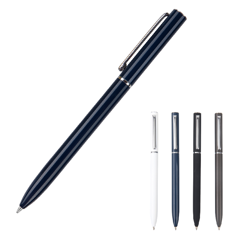 Sublimation Twistable Metal Ball Pen Simple Design with Pocket Clip